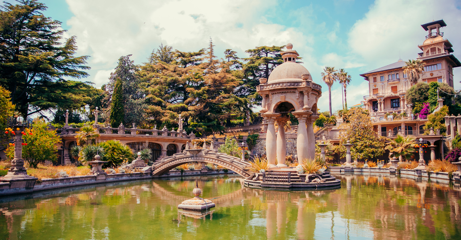 Lo straordinario giardino di Villa Grock - Museo del Clown a Imperia