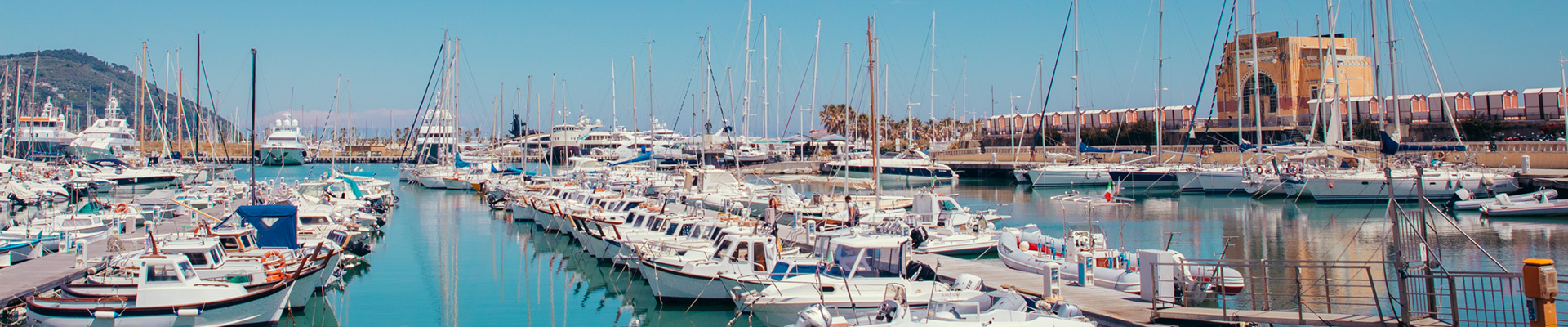 Il porticciolo turistico di Borgo Marina, Imperia Porto Maurizio