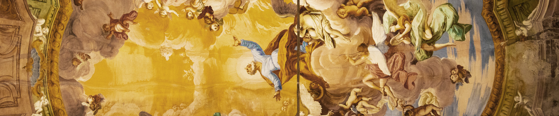 I settecenteschi affreschi della volta dell'Oratorio di San Pietro al Parasio, Imperia Portomaurizio
